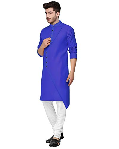 Image of OS Mens Kurta Pyjama Set with The Cross Arrow Classic Look PARRTEN with 14 Colour VARITION and 100% Cotton (Royal Look, Wedding, Party, Birthday,)