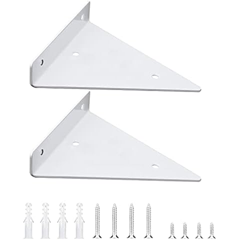 Soportes de Estante Flotante Triangulares Invisibles Cover