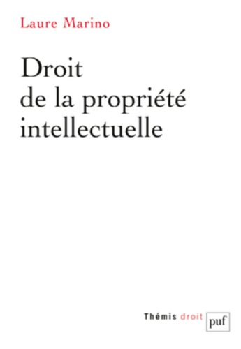 Droit de la propriété intellectuelle Droit de la propriété intellectuelle