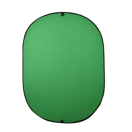 Fond pour la diffusion en direct vert et bleu pliable 1,5m x 2m streaming