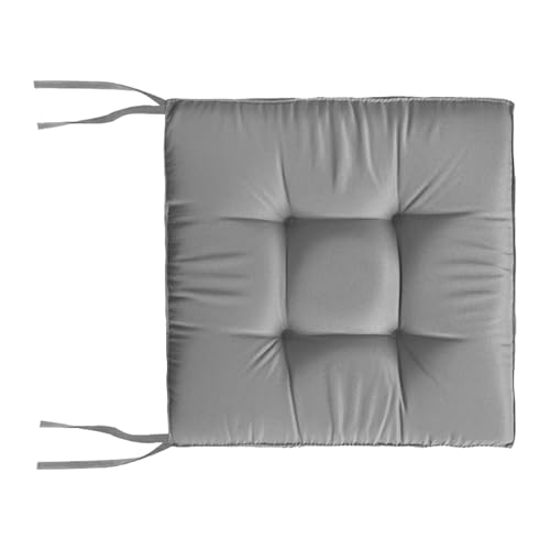 LAGUOE Alfombrillas tatamis reforzadas, 45 x 45 cm, poliéster, soporte ergonómico para asientos de suelo, decoración interior y exterior, cojines fáciles de limpiar para sala de estar