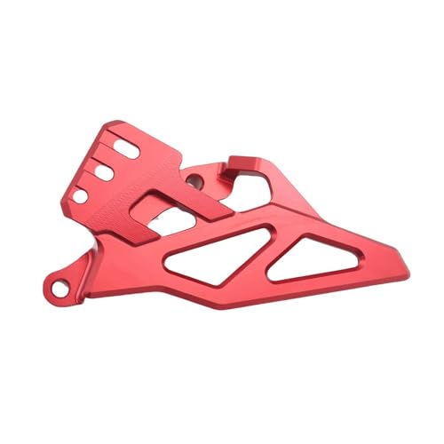 Kettenschutz Für Yamaha YZ450F 2023 YZ450F 50TH YZ450FX WR450F 2024 Motorrad CNC Ritzel Abdeckung Kette Schutz Protector(Red)