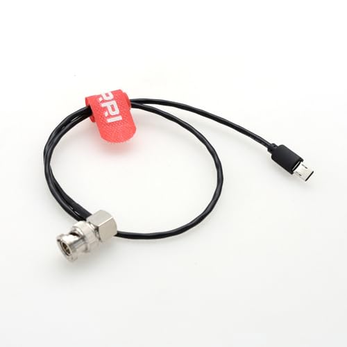DRRI Dispositivo de sonido Zoom F4 F8 a Sony FX3 FX30 Alpha 1 A1 A7S3 Cable de código de tiempo BNC a Multi Micro USB