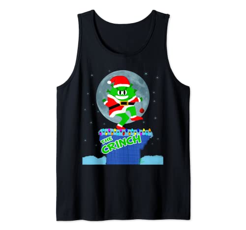 crinch funny christmas ugly sweater outfit christmas Tank Top