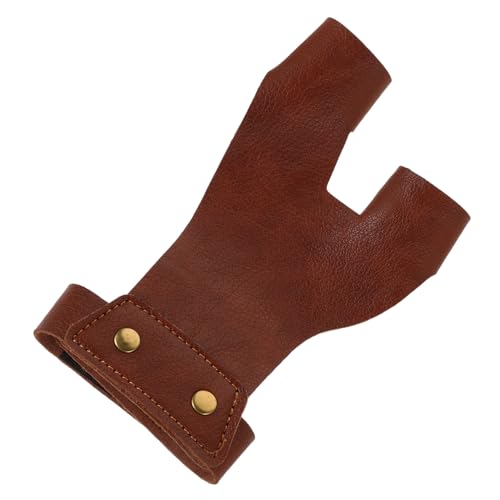 FOYTOKI Arm Guard and Finger Tab for Left Hand Protective Shooting Gloves Men Women Youth Recurve Finger t