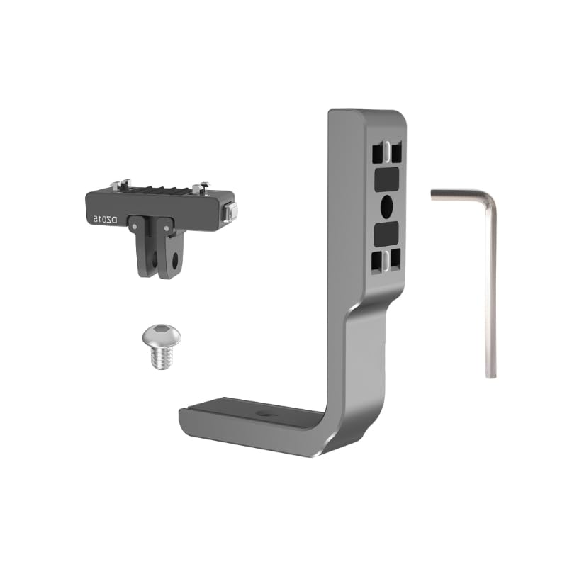 Adaptador magnético desmontable para cámaras de 360 grados, incluyendo agarre de silicona antideslizante