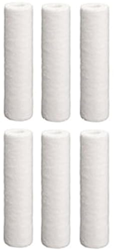Hydronix SDC-25-1005 Sediment Polypropylene Water Filter Cartridge 6 Pack