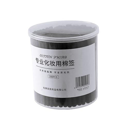 SHERCHPRY 2 Double Ended Cotton Swabs Makeup Applicators for Travel Home Use Absorbent Cotton Sticks for Personal Care Wound Cleaning Durable Compact Design