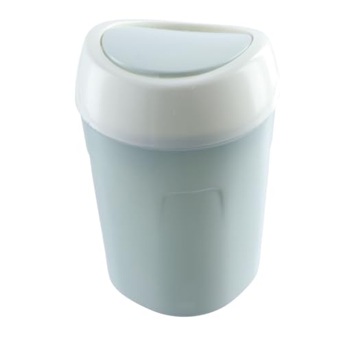 Image of Leadigol 1PCS Mini Trash Can,Small Trash Can Plastic Garbage Storage Bin Waste Basket Storage Organizer for Kitchen