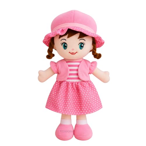 Image of Winky Doll Soft Toy for Girls Boys Kids,Pink,Rag Dolls,Cute Plush Stuffed Baby Teddy Gift Birthday, 60cm