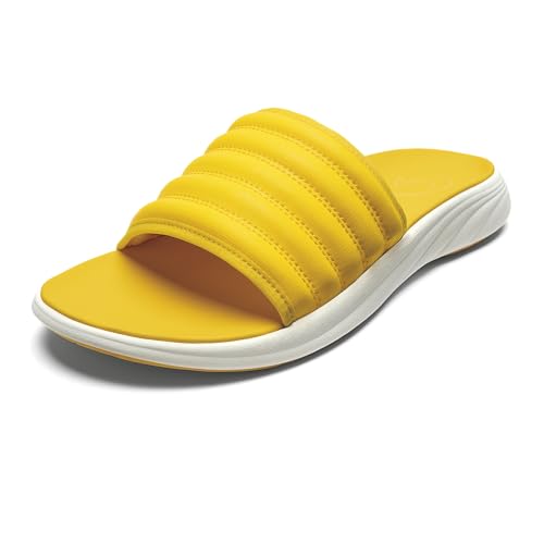 Image of OluKai Komo Men's Slide Sandals, Water-Friendly Shoe with Cushioned Strap, All-Day Comfort & Support