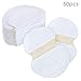 Gospire 50 pcs (25 Pair) Disposable Underarm Pads Armpit Sweat Pads Perspiration Pads Shield Absorbing Anti Perspiration Odor Sheet for Women