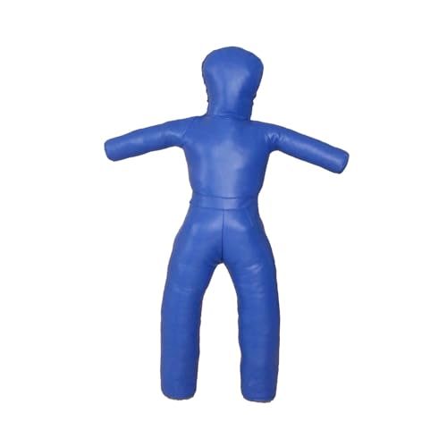 YEJBBUC Chupete de lucha libre para niños, 120 cm, sin relleno, para karate, kickboxing, bolsa de judo, color azul