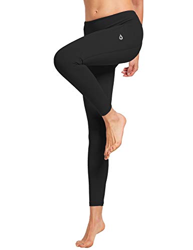 image for BALEAF Women's Mid-Waist Yoga Leggings Side Pockets 28