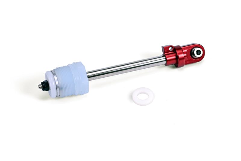 4140 Medium Carbon Steel+Aluminum 7075 Shock Absorber Shaft Core For Traxxas 1:5 X Maxx 6S / X Maxx 8S Monster Truck Upgrades - Red