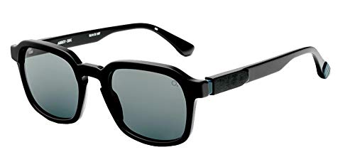 Preisvergleich Produktbild Etnia Barcelona Abbey Havana 51 / 20 / 147 Unisex-Sonnenbrille, Schwarz / Blau