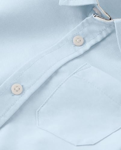 Gymboree Boys' and Toddler Short Sleeve Oxford Button Up Dress Shirt2