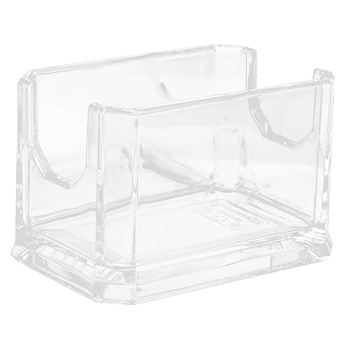 Cabilock Office Acrylic Box Tea Bag Storage Box Home Tea Bag Case Small Organizer for Capsule