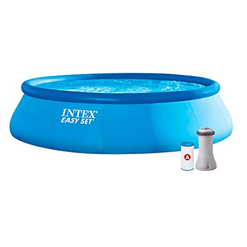 Intex kit Piscine Easy Set autoportante (ø) 4,57 x (l) 1,07m