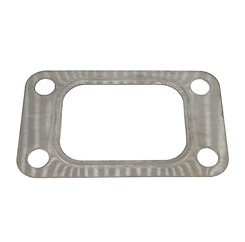 Image of 2X Pack T3 Turbo Turbocharger Inlet Gasket Flange Stainless Steel Turbine Garrett Precision Borg Warner