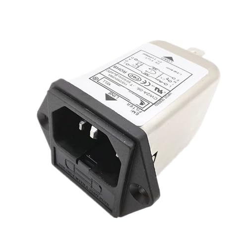 Filtre d'alimentation CW2A-06A-T contre les parasites 220V avec fusible 6A monophasé