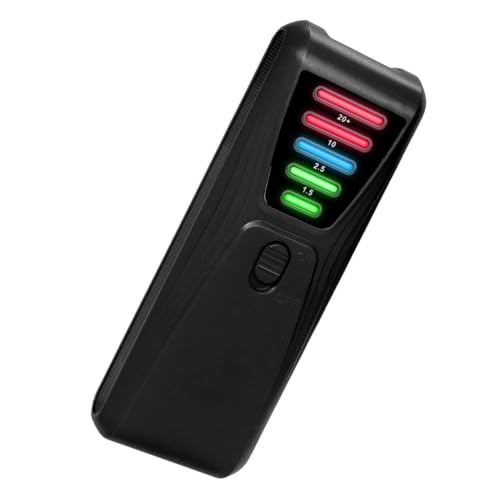 FUNOMOCYA Professional Emf Meter Handheld Emf Detector Home Office Scanner Black