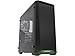 Phanteks PH-EC416PTG_BK Eclipse P400 Steel ATX Mid Tower Case Satin Black, Tempered Glass Edition Cases