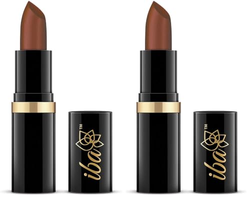 Image of Iba Pure Lips Moisture Rich Lipstick for Women- A30 Copper Dust, 4g | High Glossy, Creamy Finish & Smooth Texture| Hydrated Lips | Enriched with Vitamin E, Coconut Oil & Shea Butter | Intense Colour & Highly Pigmented | Lip Makeup