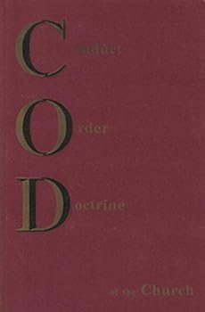 Paperback CONDUCT ORDER DOCTRINE OF THE CHURCH Volume One (1) Book