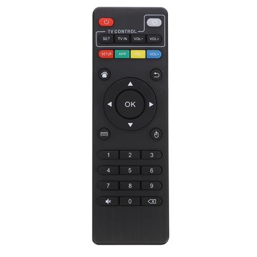 VILLCASE Control Remoto Universal para Televisión, Mando a Distancia para -4K -Pro, Negro, 14cm