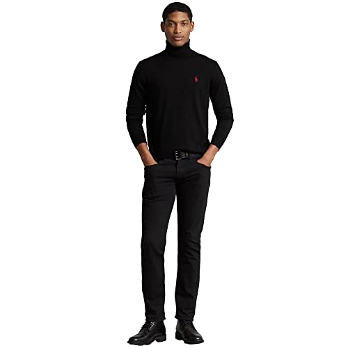 Polo Ralph Lauren Pullover mit V-Ausschnitt (L, Schwarz), schwarz