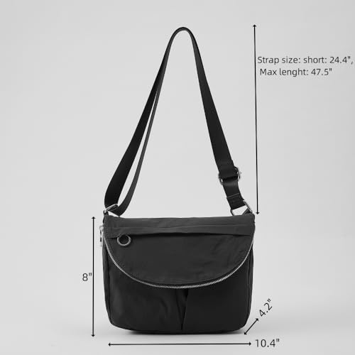 VAKAER Crossbody Purse for Women, 5L Casual Festival Bag With Adjustable Strap Women's Shoulder Handbags for Travel Workout3