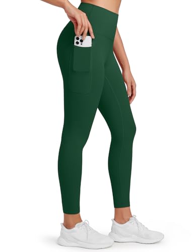 HeyNuts Workout Pro/Yoga Pro 7/8 Leggings with Side Pockets for W...