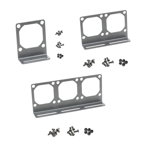 Soporte para ventilador de memoria, soporte de refrigeración para CPU y placa base, rack para disipador de calor y disco duro, 8 cm miniatura 4