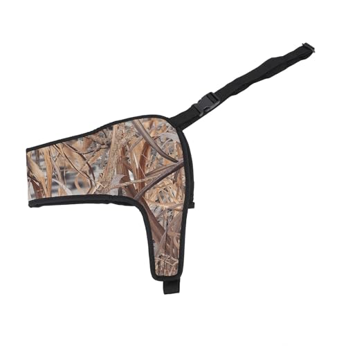 Buachois Protective Shooting Pad,Shoulder Pad for Shooting Recoil Pad Outdoor Sports Shockproof Shoulder Pad Recoil Pad with Adjustable Strap Abrasionproof