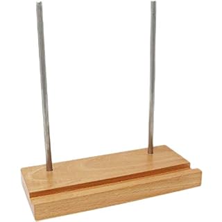 Big Fudge Support Vinyle en Bois – Porte Vinyle Disque en Cours d’Écoute, Range Vinyle en Bois de Hêtre – Support de Rangement Décoratif pour Vos Vinyles Favoris - Les Beatles, Paul McCartney, John Lennon, RIngo Starr, George Harrison