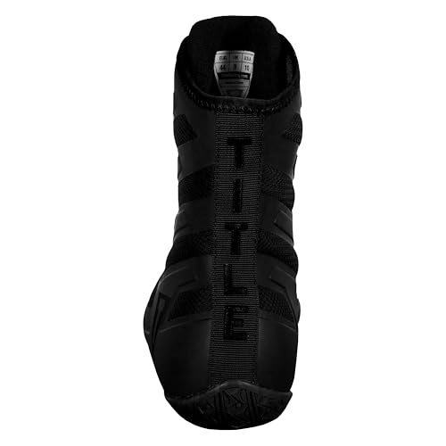 TITLE Boxing Total Balance Men's Athletic Boxing Shoes, White/Black (Size: 14)4