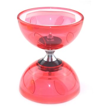 Diábolo LED con rodamiento de bolas, diábolo luminoso en la oscuridad, juego de diábolo de malabares de 4 colores, set de almacenamiento triple para niños y adultos, principiantes profesionales, rueda