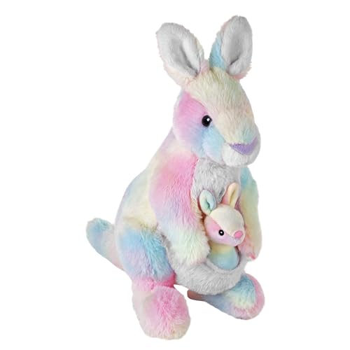 Wild Republic Mellowkins-Eco Kangaroo, Stuffed Animal, 12 Inch, Plush Toy, Ecofriendly