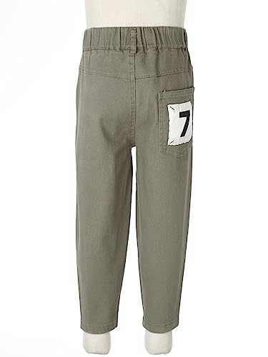 Little Boys Fashion Dressy Suit Pants Cotton Active Jogger Trousers Stretch Chino Pants4