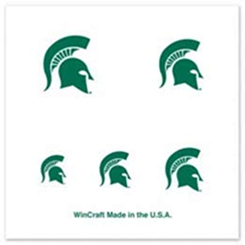 Michigan State Spartans 4-Pack Temporary Nail Tattoos