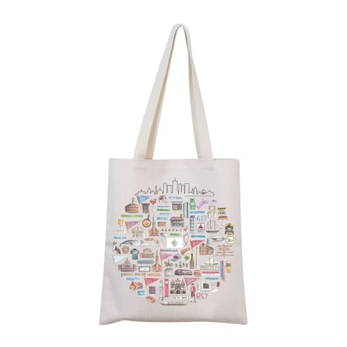 MNIGIU Travel Tote Bag Travel Souvenir Gift Travel Bag Housewarming Gift