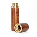 Zittop Portable Wood Toothpick Holder Mini Toothpick box Pocket Toothpick Holder (Light Brown)