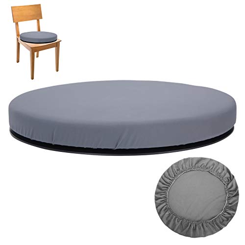 Swivel Seat Cushion Rotating Cushion for Car or Chair, 360 Degree Rotating Seat Cushion Pivot Disc for Easy Transfer, 15.4 Inches in Diameter
