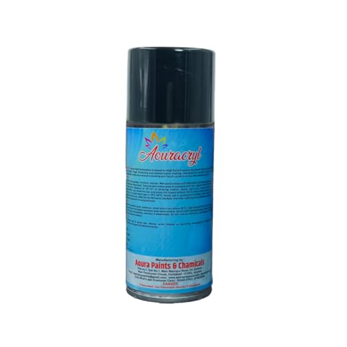 Image of PU Spray Paint Daytona Grey (RC Colour Name) Compatible for Tata nexon, Safari, Tiago, Tigor, Punch, Harrier Cars, Daytona Grey Spray Paint 225 ml (Pack of 1)