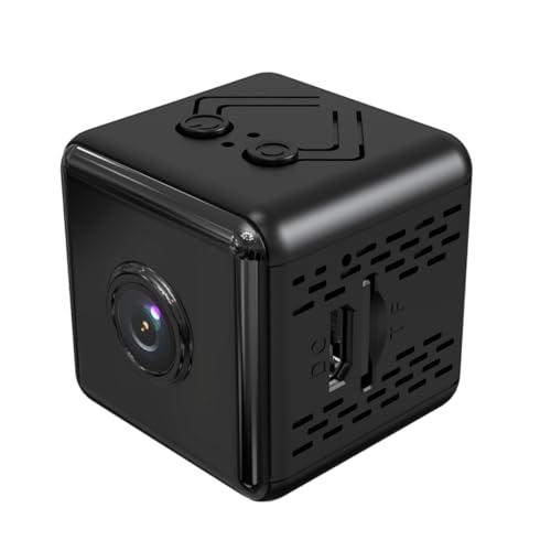 jojofuny cámara remota Night Vision cámara casa cámara Deportiva Webcam cámara de vigilancias Camera cámara IP Mini cámara Camara WiFi cámara casera cámara inalámbrica Abdominales Black