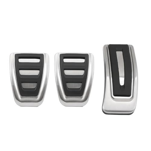 Car Foot Pedals Compatible For Skoda Octavia MK4 2019 2020 2021 2022 2023 2024 2025 Brake Pedal Stainless Accelerator Cover Auto Acessories(Style C)