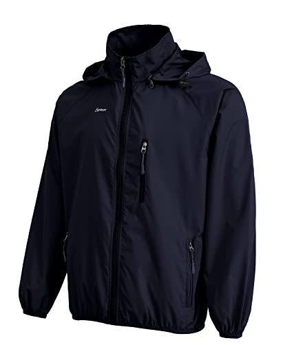 Image of Men's Lightweight Waterproof Jacket Packable Windbreaker