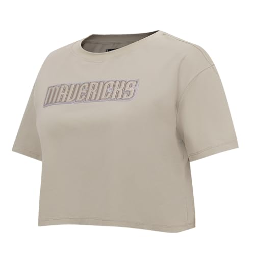 Image of Pro Standard NBA Womens Womens NBA Neutral Cotton Short Sleeve Boxy Tee