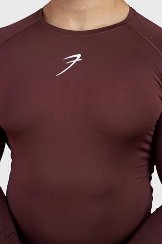 Image of FUAARK Men's Full Sleeve Compression T-Shirt - Athletic Base Layer for Fitness, Cycling, Training, Workout, Tactical Sports Wear